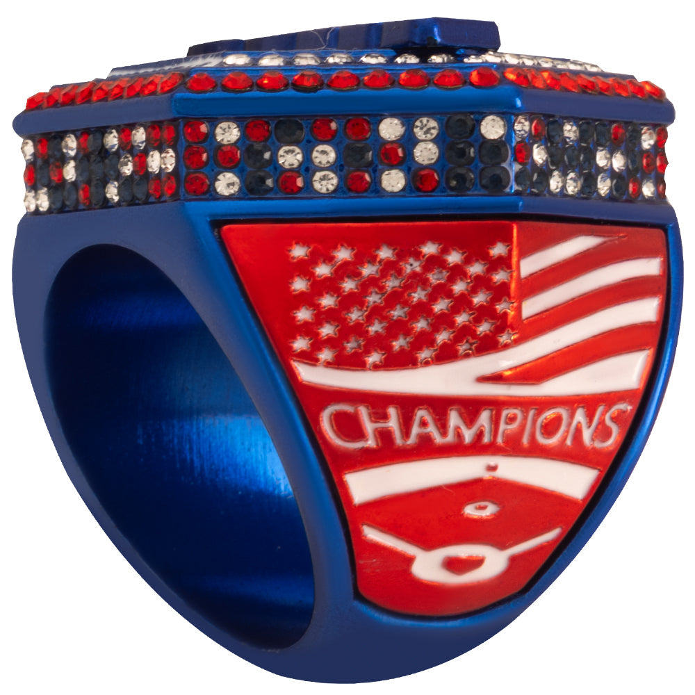 USFA Hexagon Championship Rings- RWB