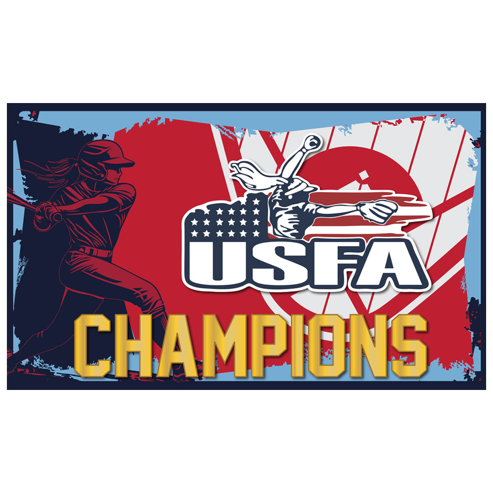 Generic USFA Champion Banner 3'x5'