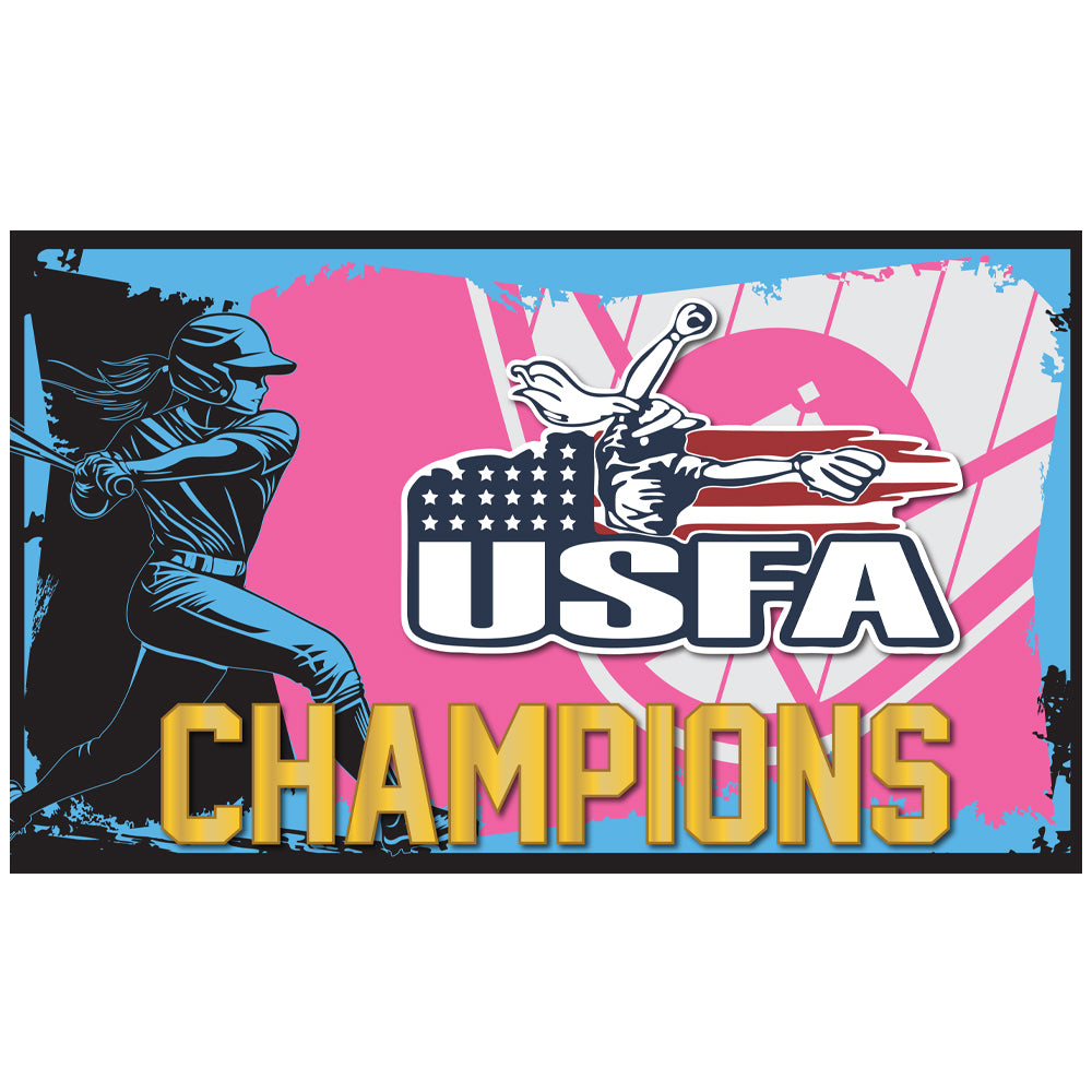 USFA Drip Champion Banner 3'x5'