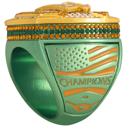 USFA Victory Green and Orange Ring