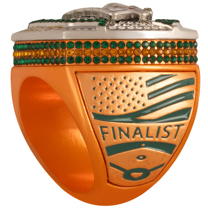 USFA Victory Green and Orange Ring