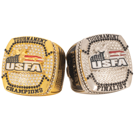USFA Victory Gold and Silver Ring
